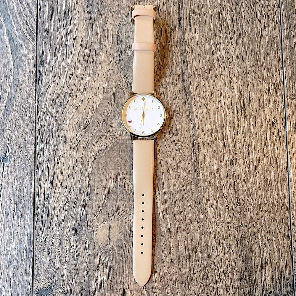 Kate Spade wine and dine watch